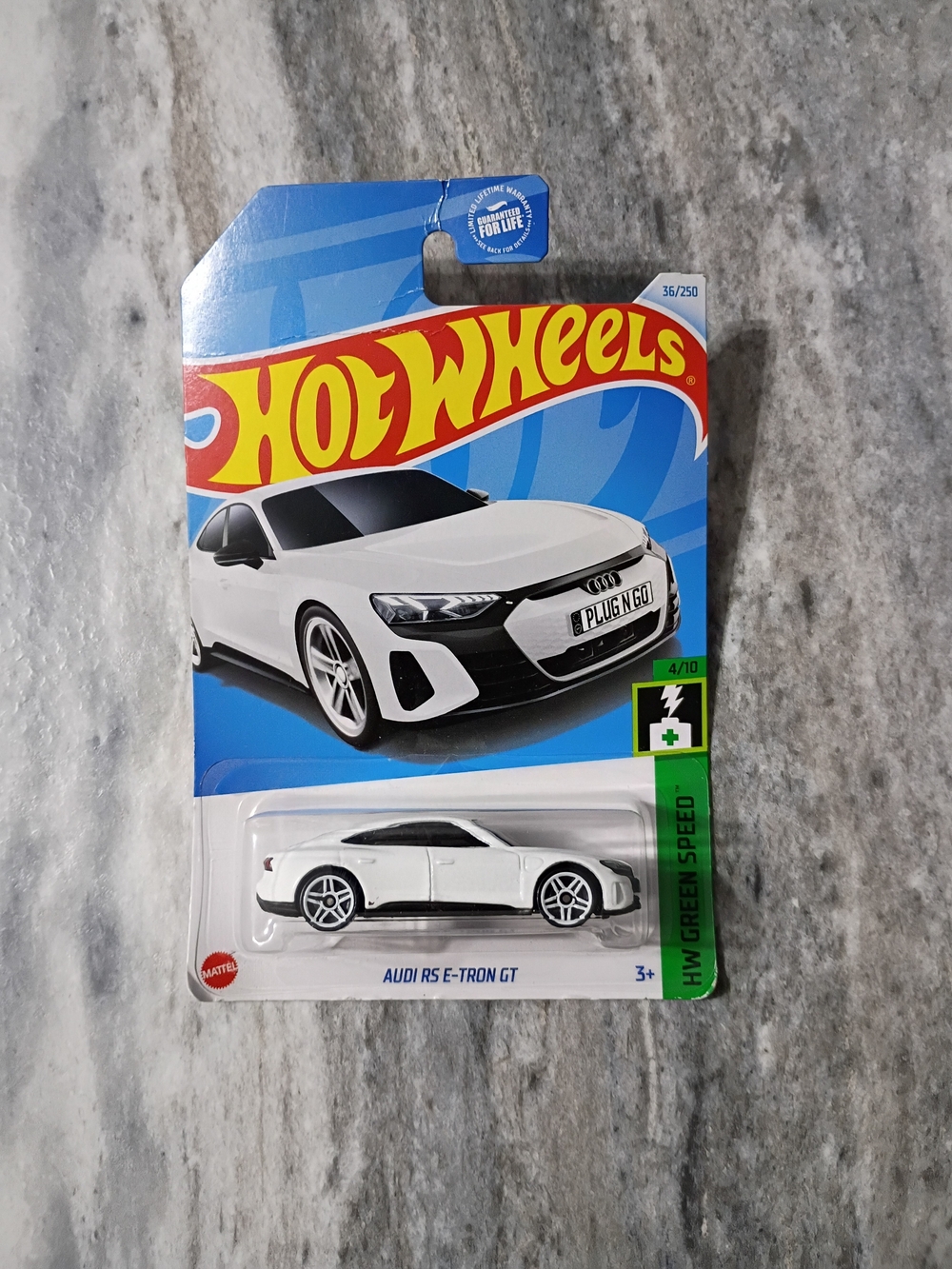 Mattel Hot Wheels Audi RS E-Tron GT - White